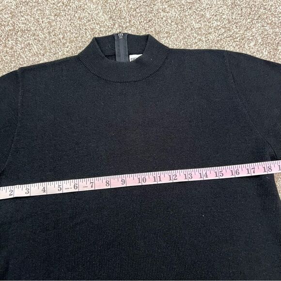Vintage San Remo Mock Neck Knit Sweater Women's M - Picture 3 of 5